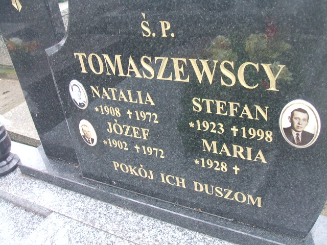 Natalia Tomaszewska 1908 Żyrardów - Grobonet - Wyszukiwarka osób pochowanych