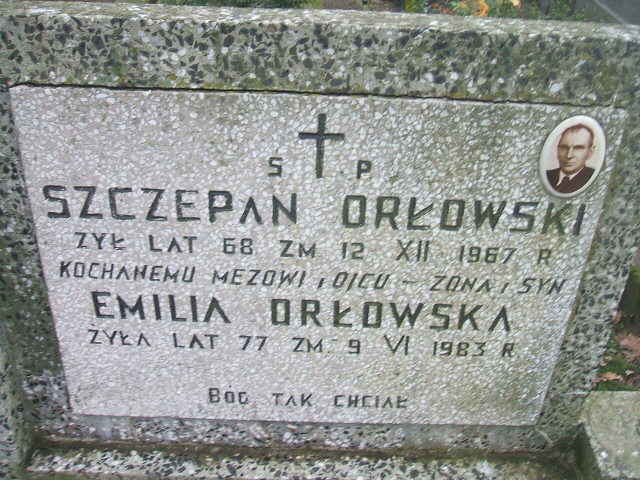 Emilia Orłowska 1906 Żyrardów - Grobonet - Wyszukiwarka osób pochowanych