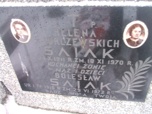 Bolesław Sajak 1910 Żyrardów - Grobonet - Wyszukiwarka osób pochowanych