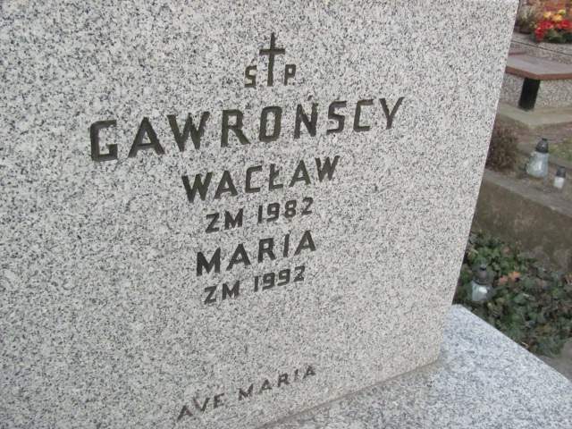 Wacław Gawroński 1911 Żyrardów - Grobonet - Wyszukiwarka osób pochowanych