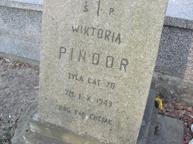Wiktoria Pindor Żyrardów - Grobonet - Wyszukiwarka osób pochowanych