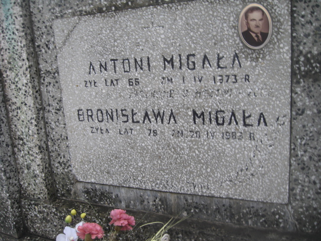 Antoni Migała 1907 Żyrardów - Grobonet - Wyszukiwarka osób pochowanych