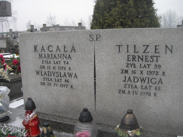 Lucja Tilzen 1951 Żyrardów - Grobonet - Wyszukiwarka osób pochowanych