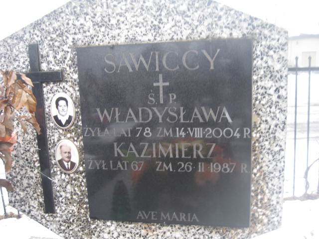 Kazimierz Sawicki 1919 Żyrardów - Grobonet - Wyszukiwarka osób pochowanych