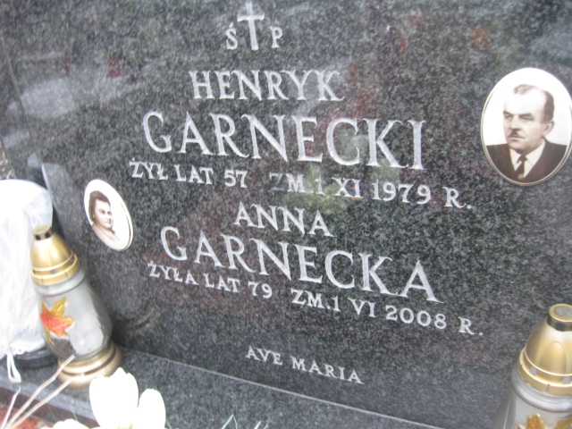 Anna Garnecka 1929 Żyrardów - Grobonet - Wyszukiwarka osób pochowanych