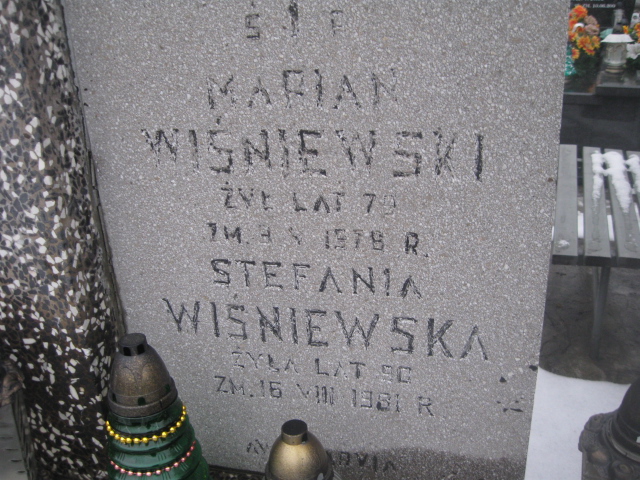 Stefania Wiśniewska Żyrardów - Grobonet - Wyszukiwarka osób pochowanych