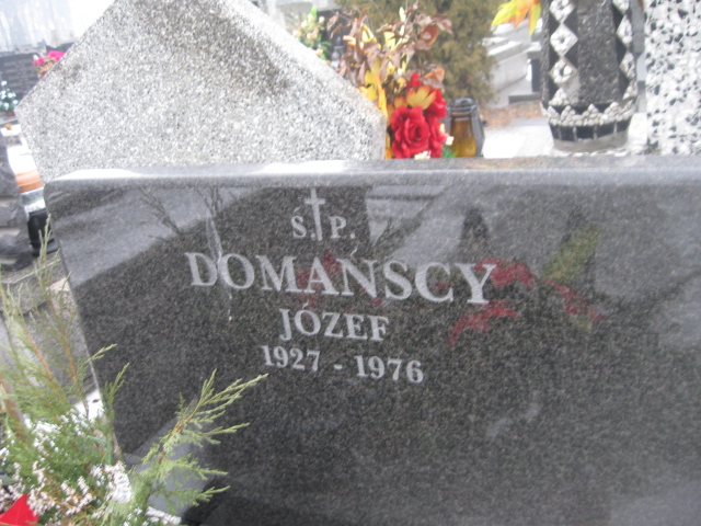Józef Domański 1927 Żyrardów - Grobonet - Wyszukiwarka osób pochowanych