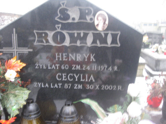 Cecylia Równa 1914 Żyrardów - Grobonet - Wyszukiwarka osób pochowanych