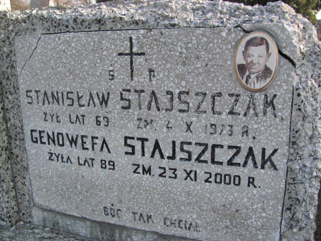 Stanisław Stajszczak 1904 Żyrardów - Grobonet - Wyszukiwarka osób pochowanych