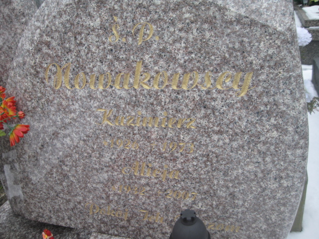 Kazimierz Nowakowski 1926 Żyrardów - Grobonet - Wyszukiwarka osób pochowanych