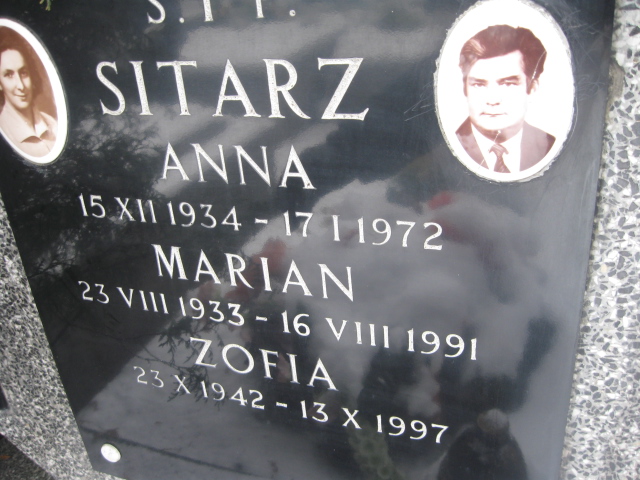 Marian Sitarz 1933 Żyrardów - Grobonet - Wyszukiwarka osób pochowanych