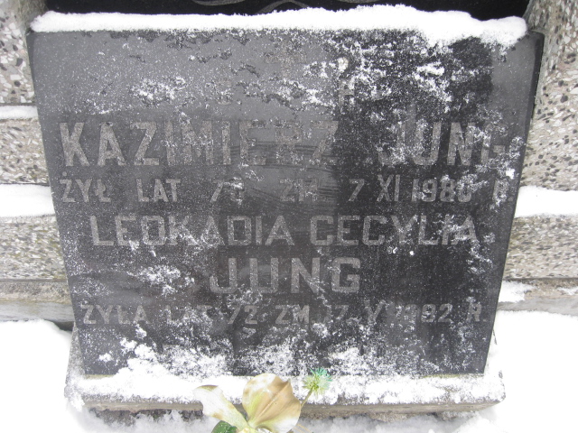 Leokadia Cecylia Jung 1919 Żyrardów - Grobonet - Wyszukiwarka osób pochowanych