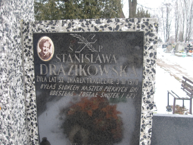 Stanisława Drązikowska 1926 Żyrardów - Grobonet - Wyszukiwarka osób pochowanych