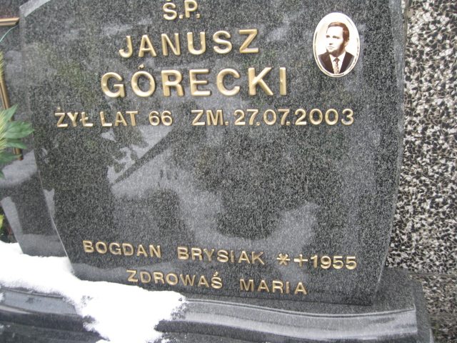 Bogdan Brysiak 1955 Żyrardów - Grobonet - Wyszukiwarka osób pochowanych
