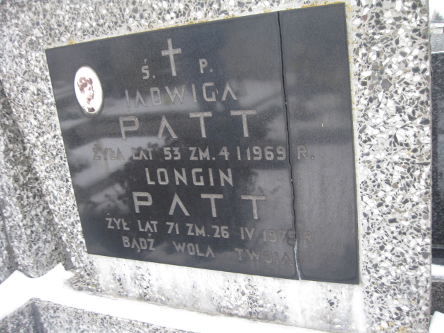 Longin Patt 1907 Żyrardów - Grobonet - Wyszukiwarka osób pochowanych