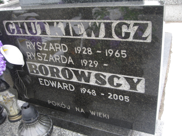 Edward Borowski 1948 Żyrardów - Grobonet - Wyszukiwarka osób pochowanych