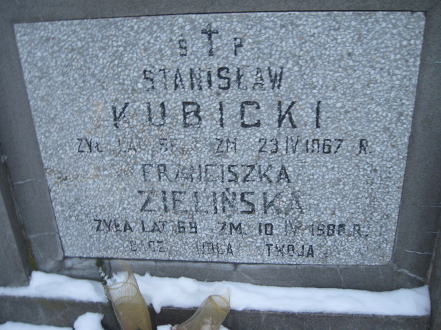 Franciszka Zielińska 1919 Żyrardów - Grobonet - Wyszukiwarka osób pochowanych