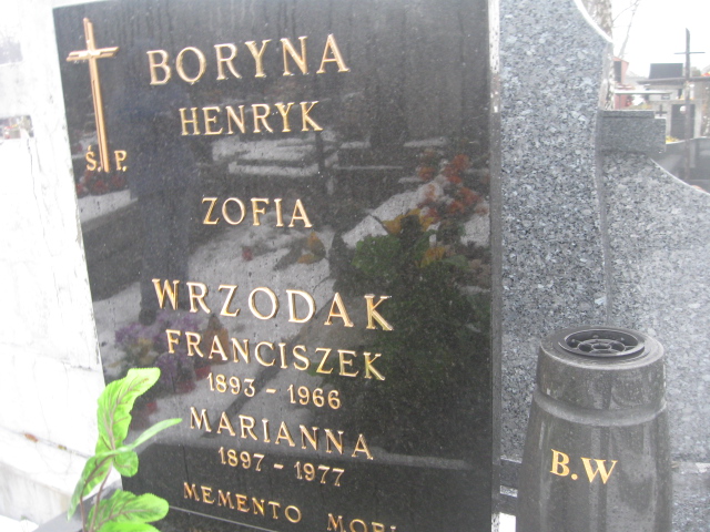 Henryk Jan Boryna 1929 Żyrardów - Grobonet - Wyszukiwarka osób pochowanych