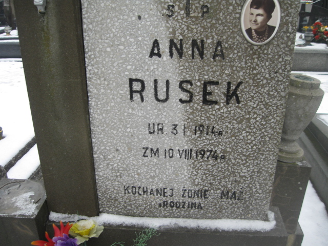 Anna Rusek 1914 Żyrardów - Grobonet - Wyszukiwarka osób pochowanych