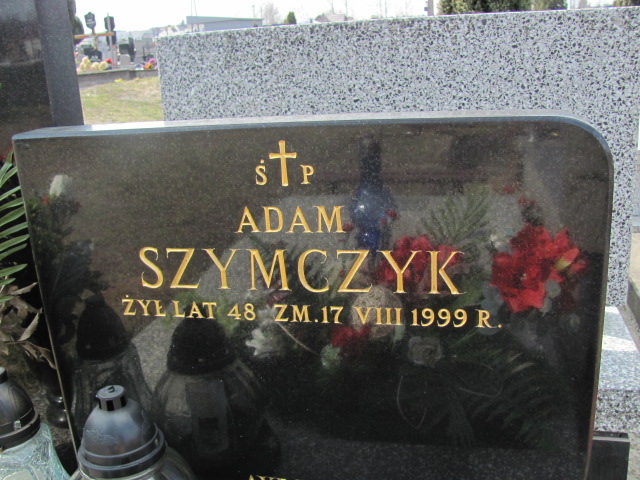 Adam Ludwik Szymczyk 1951 Żyrardów - Grobonet - Wyszukiwarka osób pochowanych