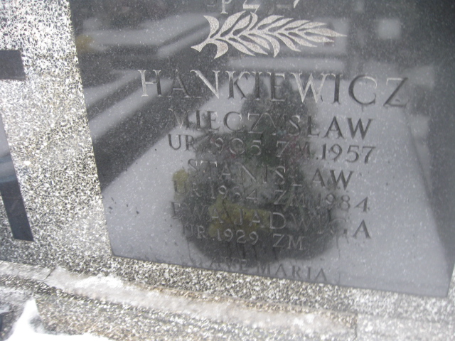 Ewa Jadwiga Hankiewicz 1929 Żyrardów - Grobonet - Wyszukiwarka osób pochowanych