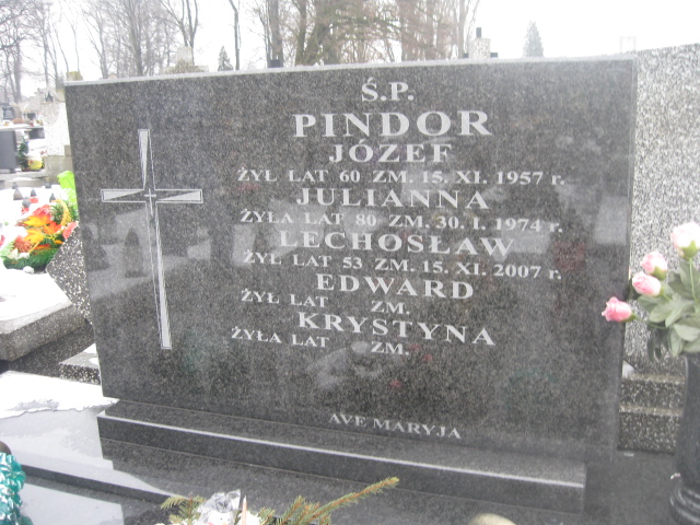 Krystyna Celina Pindor 1925 Żyrardów - Grobonet - Wyszukiwarka osób pochowanych