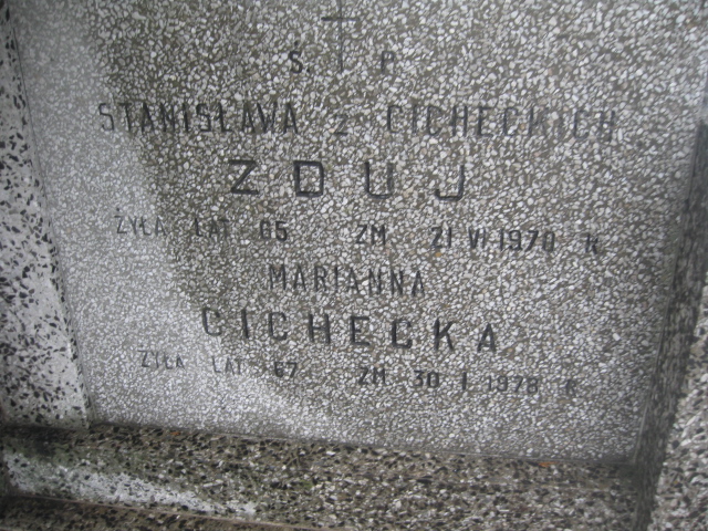 Marianna Cichecka 1911 Żyrardów - Grobonet - Wyszukiwarka osób pochowanych