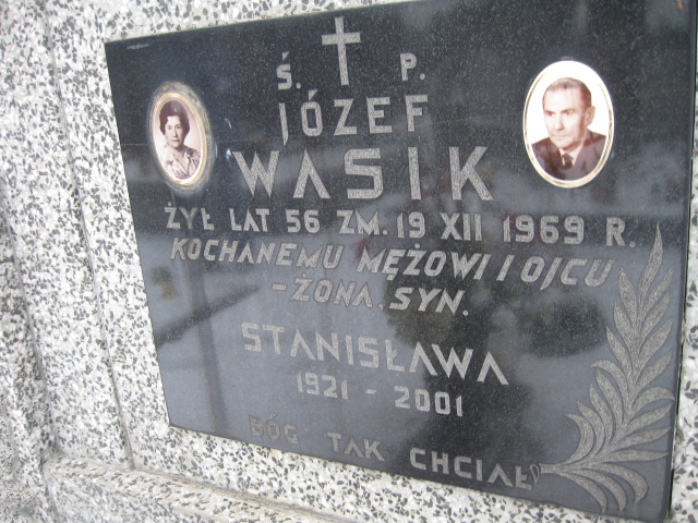 Józef Wasik 1913 Żyrardów - Grobonet - Wyszukiwarka osób pochowanych