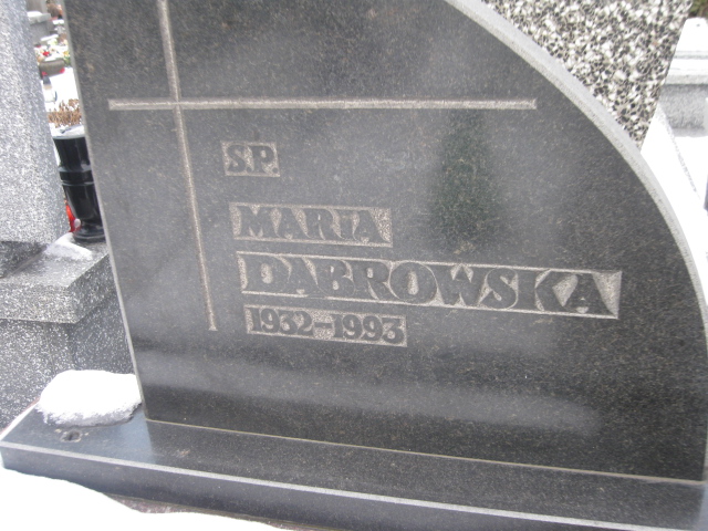 Maria Dąbrowska 1932 Żyrardów - Grobonet - Wyszukiwarka osób pochowanych
