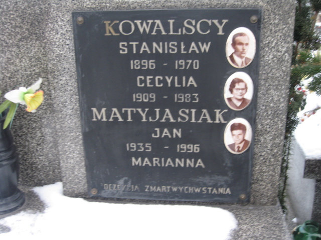 Cecylia Kowalska 1909 Żyrardów - Grobonet - Wyszukiwarka osób pochowanych