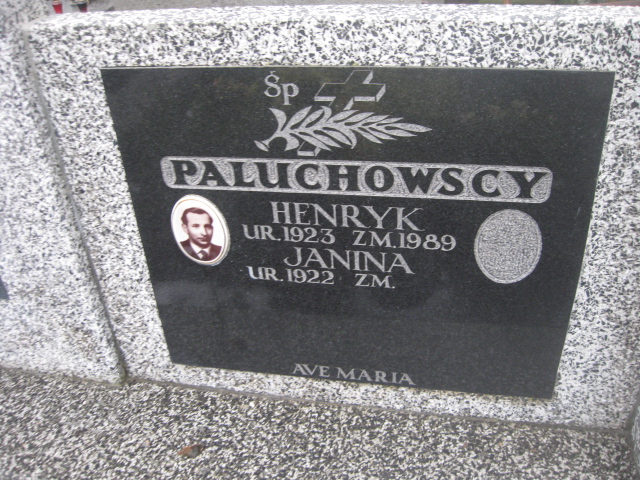 Janina Paluchowska 1922 Żyrardów - Grobonet - Wyszukiwarka osób pochowanych
