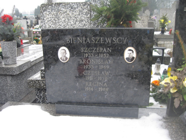 Bronisław Bieniaszewski 1933 Żyrardów - Grobonet - Wyszukiwarka osób pochowanych