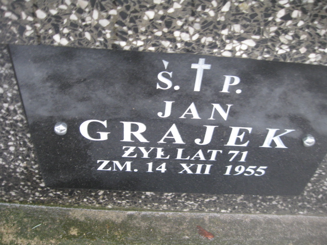 Jan Grajek Żyrardów - Grobonet - Wyszukiwarka osób pochowanych