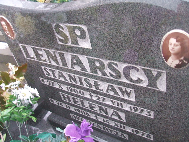 Helena Leniarska 1906 Żyrardów - Grobonet - Wyszukiwarka osób pochowanych