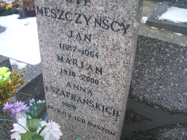 Anna Meszczyńska 1929 Żyrardów - Grobonet - Wyszukiwarka osób pochowanych