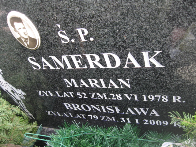 Bronisława Samerdak Tkaczyk 1930 Żyrardów - Grobonet - Wyszukiwarka osób pochowanych