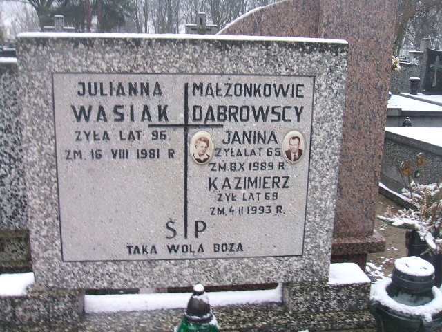 Julianna Wasiak 1885 Żyrardów - Grobonet - Wyszukiwarka osób pochowanych