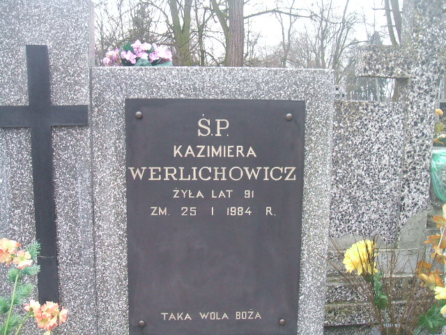 Antoni Werlichowicz 1922 Żyrardów - Grobonet - Wyszukiwarka osób pochowanych