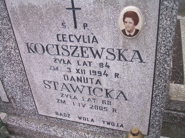 Danuta Stawicka 1937 Żyrardów - Grobonet - Wyszukiwarka osób pochowanych