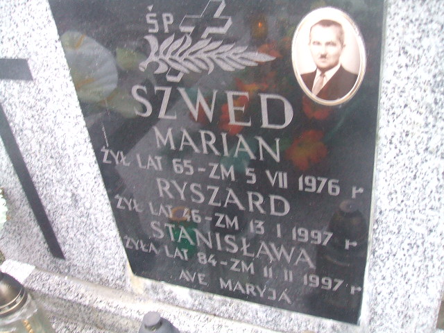 Marian Szwed 1911 Żyrardów - Grobonet - Wyszukiwarka osób pochowanych