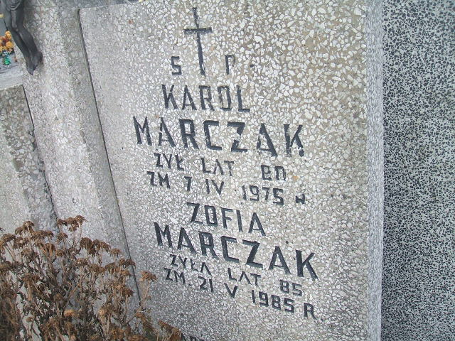 Zofia Marczak 1900 Żyrardów - Grobonet - Wyszukiwarka osób pochowanych