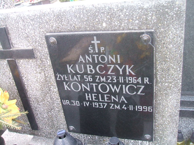 Jan Kontowicz 1939 Żyrardów - Grobonet - Wyszukiwarka osób pochowanych
