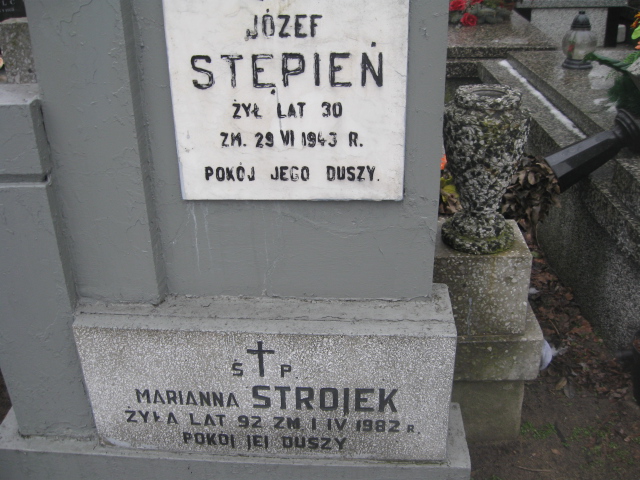 Marianna Strojek 1919 Żyrardów - Grobonet - Wyszukiwarka osób pochowanych