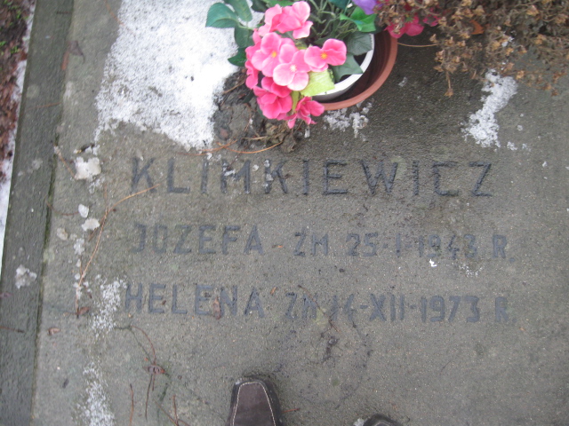 Helena Klimkiewicz 1889 Żyrardów - Grobonet - Wyszukiwarka osób pochowanych