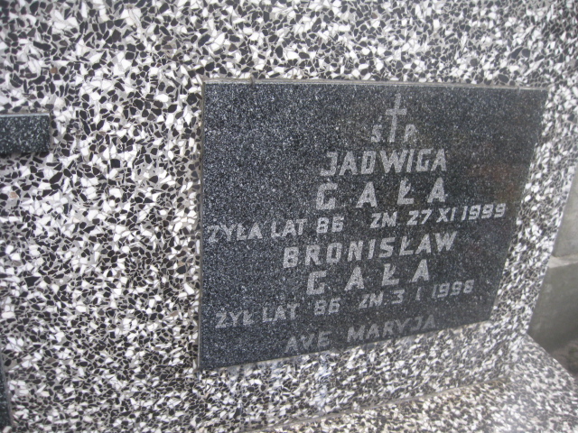 Bronisław Gała 1912 Żyrardów - Grobonet - Wyszukiwarka osób pochowanych