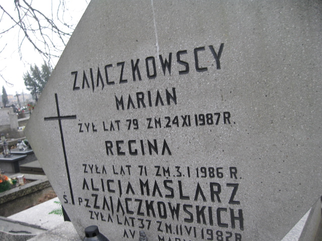 Regina Zajączkowska 1914 Żyrardów - Grobonet - Wyszukiwarka osób pochowanych