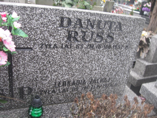 Danuta Russ 1929 Żyrardów - Grobonet - Wyszukiwarka osób pochowanych