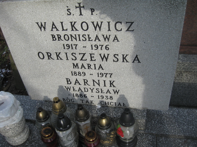 Bronisława Walkowicz 1917 Żyrardów - Grobonet - Wyszukiwarka osób pochowanych