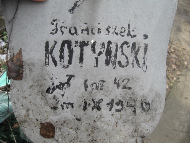 Franciszek Kotyński Żyrardów - Grobonet - Wyszukiwarka osób pochowanych