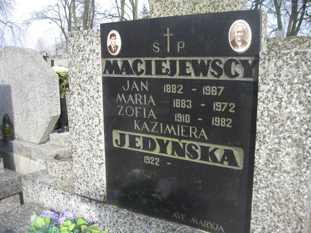 Jan Maciejewski 1882 Żyrardów - Grobonet - Wyszukiwarka osób pochowanych